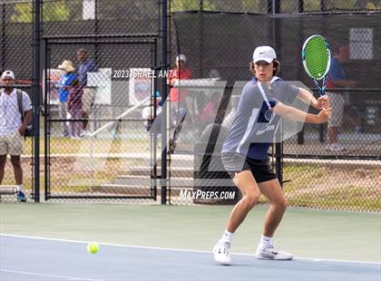 Thumbnail 1 in Greene Central vs. Raleigh Charter  (NCHSAA 2A Individual Semifinal) photogallery.