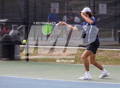 Thumbnail 1 in Greene Central vs. Raleigh Charter  (NCHSAA 2A Individual Semifinal) photogallery.