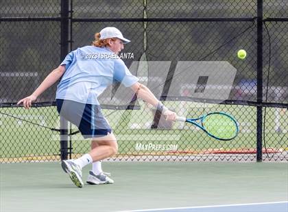 Thumbnail 1 in Greene Central vs. Raleigh Charter  (NCHSAA 2A Individual Semifinal) photogallery.