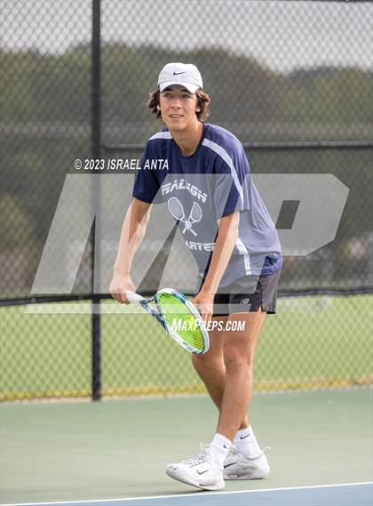 Thumbnail 1 in Greene Central vs. Raleigh Charter  (NCHSAA 2A Individual Semifinal) photogallery.