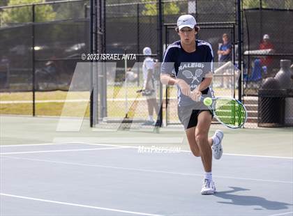 Thumbnail 3 in Greene Central vs. Raleigh Charter  (NCHSAA 2A Individual Semifinal) photogallery.