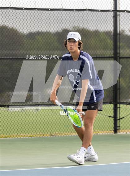 Thumbnail 1 in Greene Central vs. Raleigh Charter  (NCHSAA 2A Individual Semifinal) photogallery.