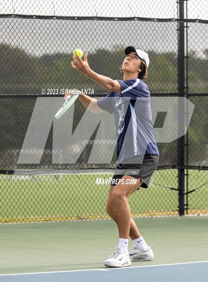 Thumbnail 2 in Greene Central vs. Raleigh Charter  (NCHSAA 2A Individual Semifinal) photogallery.