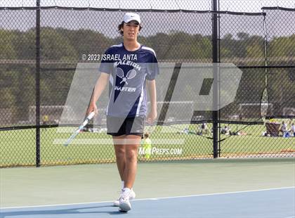Thumbnail 1 in Greene Central vs. Raleigh Charter  (NCHSAA 2A Individual Semifinal) photogallery.