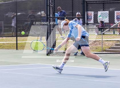Thumbnail 2 in Greene Central vs. Raleigh Charter  (NCHSAA 2A Individual Semifinal) photogallery.