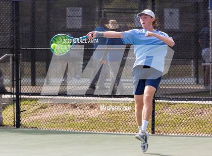 Thumbnail 1 in Greene Central vs. Raleigh Charter  (NCHSAA 2A Individual Semifinal) photogallery.