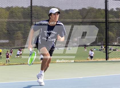 Thumbnail 1 in Greene Central vs. Raleigh Charter  (NCHSAA 2A Individual Semifinal) photogallery.