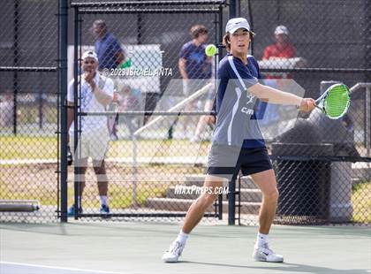 Thumbnail 1 in Greene Central vs. Raleigh Charter  (NCHSAA 2A Individual Semifinal) photogallery.
