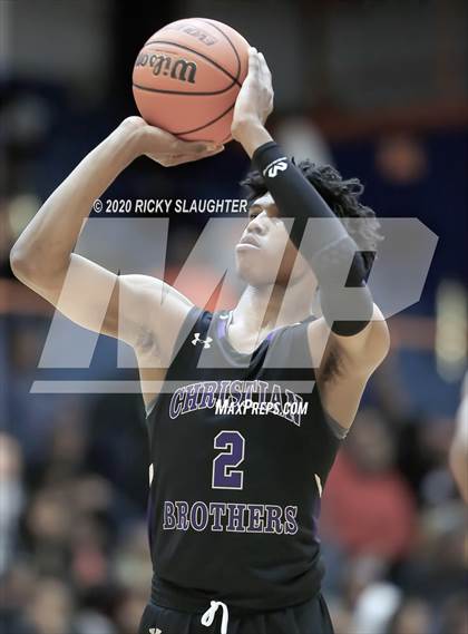 Thumbnail 2 in East St. Louis vs. Christian Brothers (King Classic in the City of Champions) photogallery.