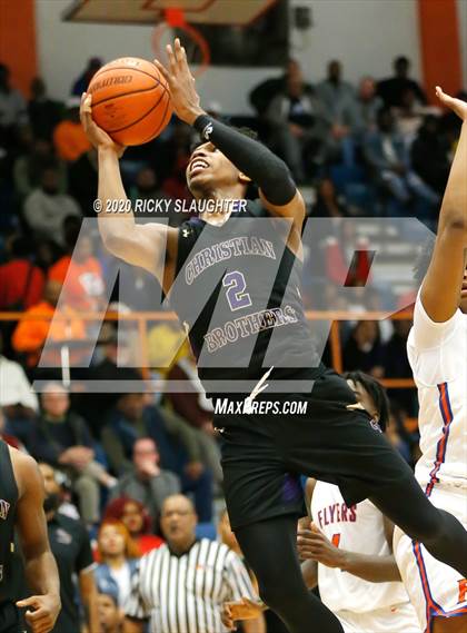 Thumbnail 1 in East St. Louis vs. Christian Brothers (King Classic in the City of Champions) photogallery.