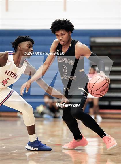 Thumbnail 2 in East St. Louis vs. Christian Brothers (King Classic in the City of Champions) photogallery.
