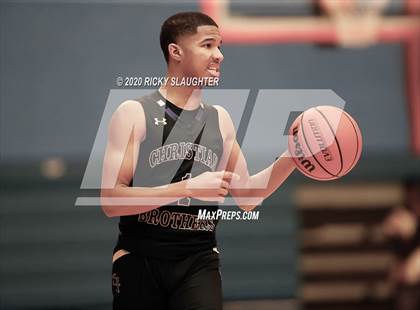 Thumbnail 2 in East St. Louis vs. Christian Brothers (King Classic in the City of Champions) photogallery.