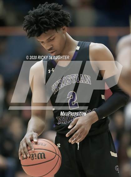 Thumbnail 1 in East St. Louis vs. Christian Brothers (King Classic in the City of Champions) photogallery.