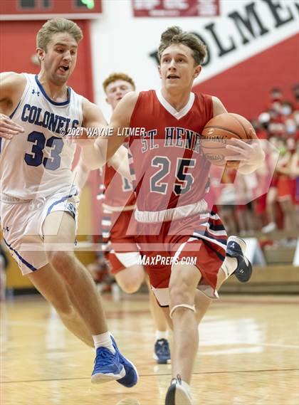 Thumbnail 2 in St. Henry vs Covington Catholic (ninth region) photogallery.