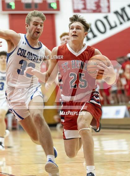 Thumbnail 1 in St. Henry vs Covington Catholic (ninth region) photogallery.