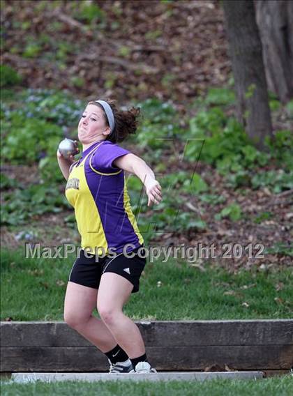 Thumbnail 3 in Iowa City Sherwood Relays (Discus/Shot Put)  photogallery.
