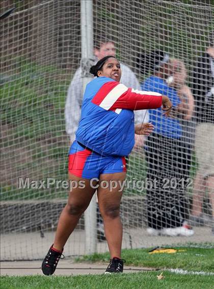 Thumbnail 2 in Iowa City Sherwood Relays (Discus/Shot Put)  photogallery.
