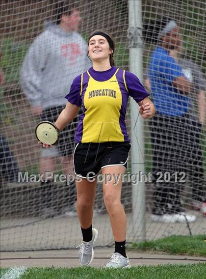 Thumbnail 3 in Iowa City Sherwood Relays (Discus/Shot Put)  photogallery.