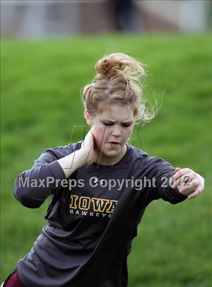 Thumbnail 2 in Iowa City Sherwood Relays (Discus/Shot Put)  photogallery.