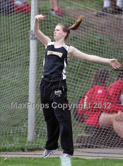 Thumbnail 3 in Iowa City Sherwood Relays (Discus/Shot Put)  photogallery.