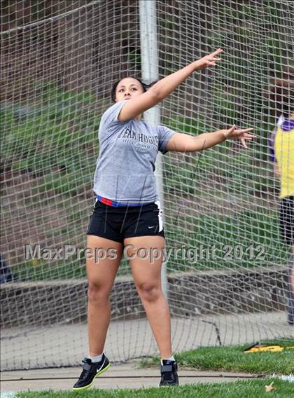 Thumbnail 3 in Iowa City Sherwood Relays (Discus/Shot Put)  photogallery.