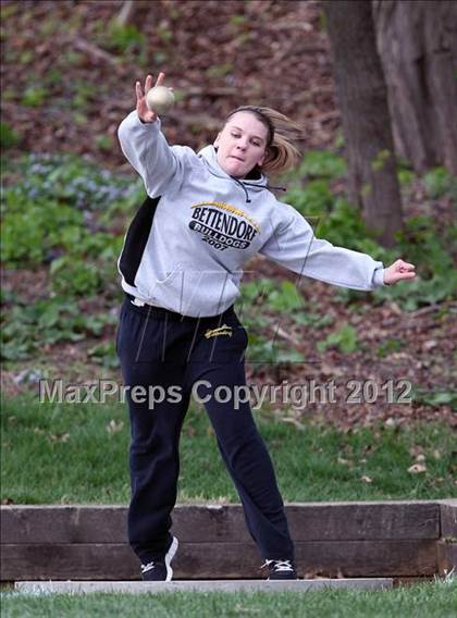 Thumbnail 2 in Iowa City Sherwood Relays (Discus/Shot Put)  photogallery.