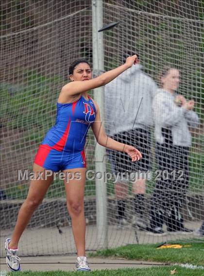 Thumbnail 1 in Iowa City Sherwood Relays (Discus/Shot Put)  photogallery.