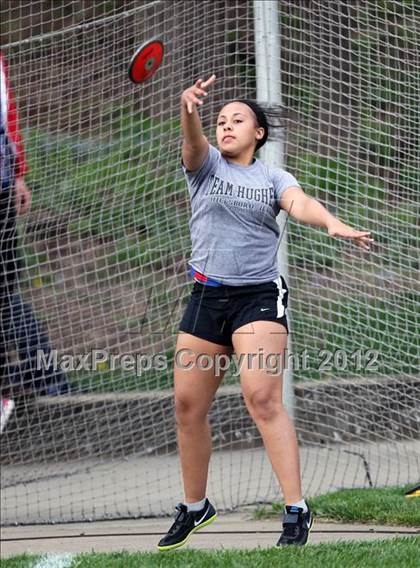 Thumbnail 2 in Iowa City Sherwood Relays (Discus/Shot Put)  photogallery.