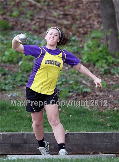 Thumbnail 1 in Iowa City Sherwood Relays (Discus/Shot Put)  photogallery.