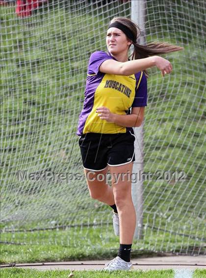 Thumbnail 3 in Iowa City Sherwood Relays (Discus/Shot Put)  photogallery.