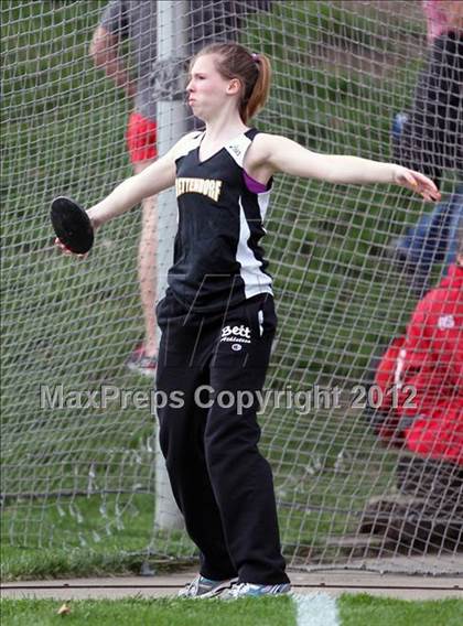 Thumbnail 1 in Iowa City Sherwood Relays (Discus/Shot Put)  photogallery.