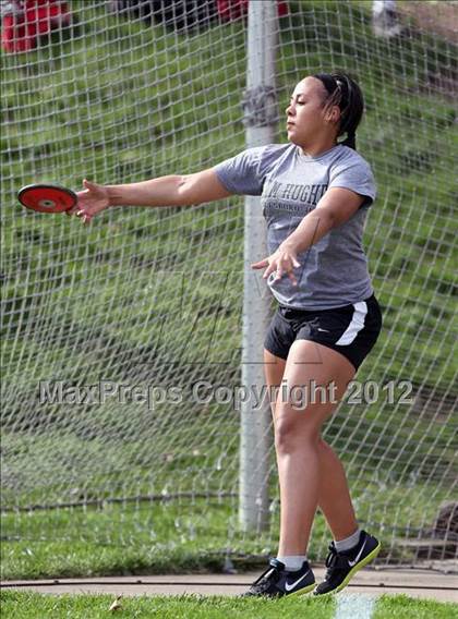Thumbnail 3 in Iowa City Sherwood Relays (Discus/Shot Put)  photogallery.