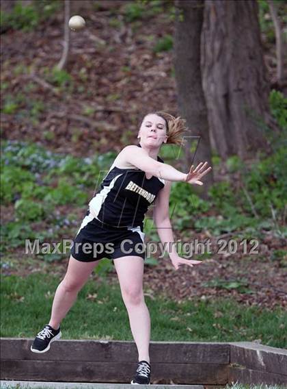 Thumbnail 3 in Iowa City Sherwood Relays (Discus/Shot Put)  photogallery.