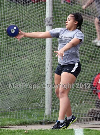 Thumbnail 3 in Iowa City Sherwood Relays (Discus/Shot Put)  photogallery.