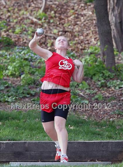 Thumbnail 1 in Iowa City Sherwood Relays (Discus/Shot Put)  photogallery.