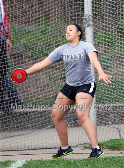 Thumbnail 1 in Iowa City Sherwood Relays (Discus/Shot Put)  photogallery.