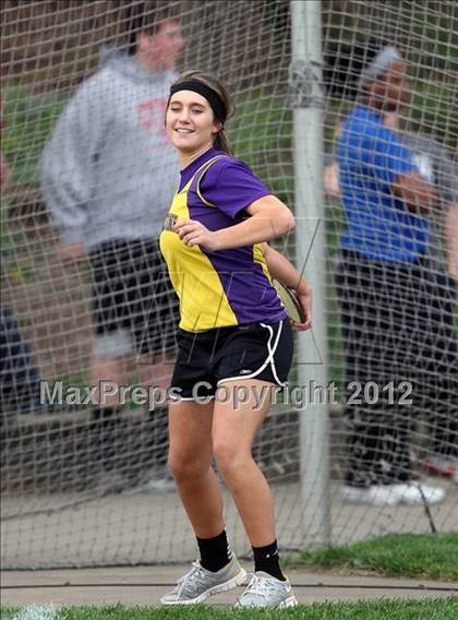 Thumbnail 2 in Iowa City Sherwood Relays (Discus/Shot Put)  photogallery.
