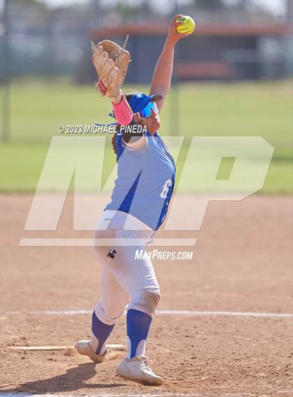Thumbnail 3 in Baldwin Park @ Los Amigos (CIF SS D7 Quarterfinal) photogallery.