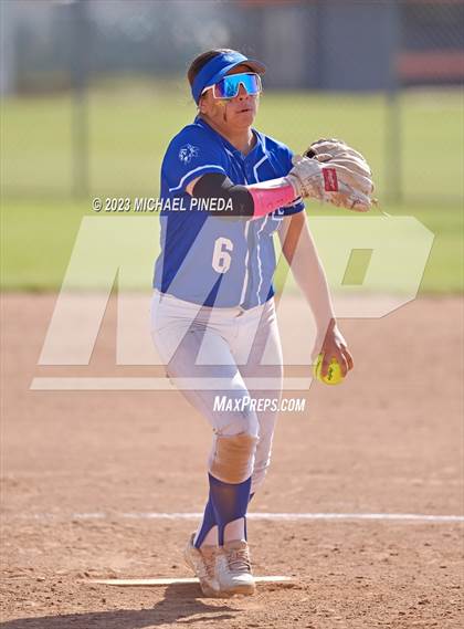 Thumbnail 3 in Baldwin Park @ Los Amigos (CIF SS D7 Quarterfinal) photogallery.