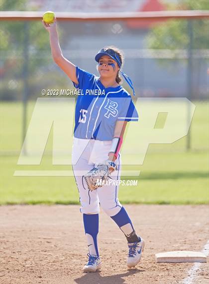 Thumbnail 3 in Baldwin Park @ Los Amigos (CIF SS D7 Quarterfinal) photogallery.