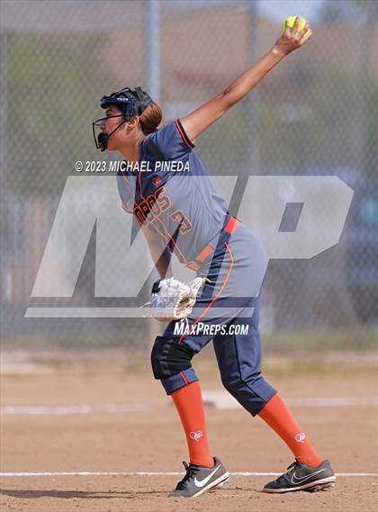 Thumbnail 3 in Baldwin Park @ Los Amigos (CIF SS D7 Quarterfinal) photogallery.
