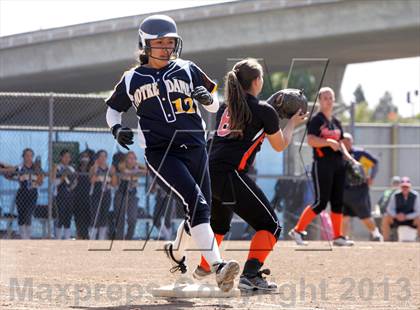 Thumbnail 1 in Half Moon Bay vs Notre Dame (CIF CCS D3 Final) photogallery.