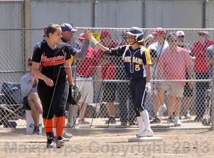 Thumbnail 3 in Half Moon Bay vs Notre Dame (CIF CCS D3 Final) photogallery.