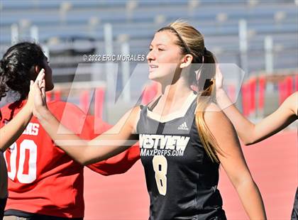Thumbnail 3 in Westview vs Canyon Crest Academy (CIFSDS D1 1st Round) photogallery.