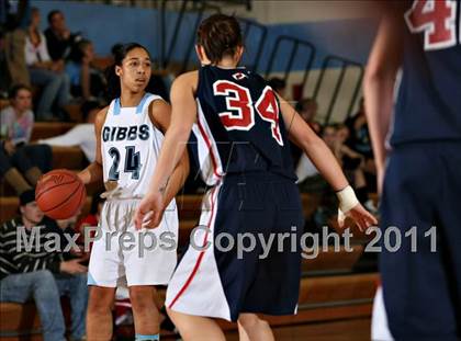 Thumbnail 3 in Gibbs vs South-Doyle (Kroger Thanksgiving Classic) photogallery.