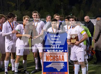 Thumbnail 3 in Franklin Academy vs. Bishop McGuinness (NCHSAA 1A Final) photogallery.