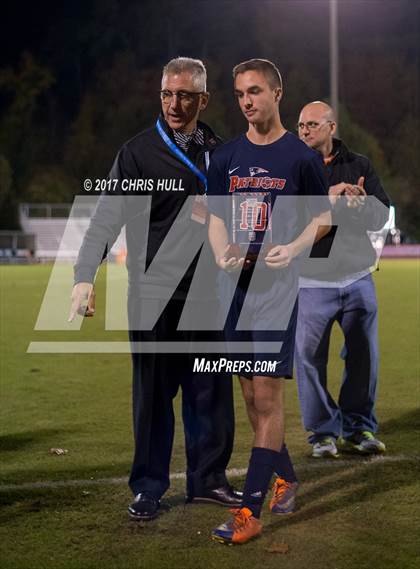 Thumbnail 1 in Franklin Academy vs. Bishop McGuinness (NCHSAA 1A Final) photogallery.