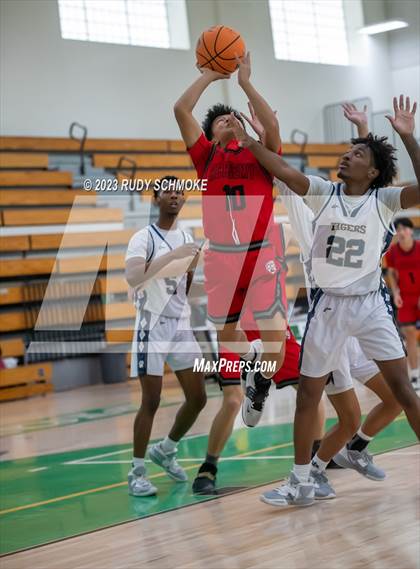 Thumbnail 1 in Canyon Crest Academy vs. Morse (MLK Classic) photogallery.