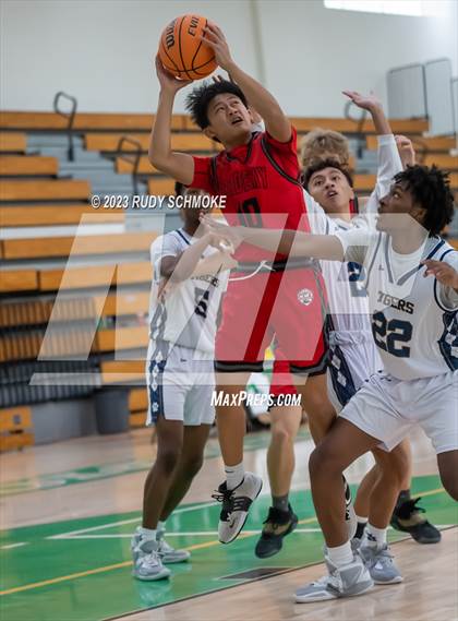 Thumbnail 2 in Canyon Crest Academy vs. Morse (MLK Classic) photogallery.
