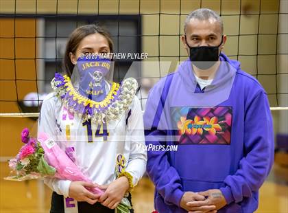 Thumbnail 2 in Scotland @ Jack Britt (senior night) photogallery.